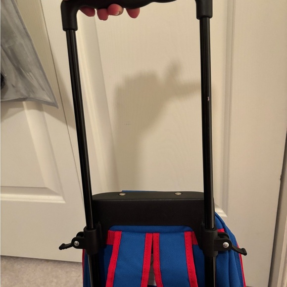 Yodo Shark Blue and Red Backpack - Picture 3 of 10